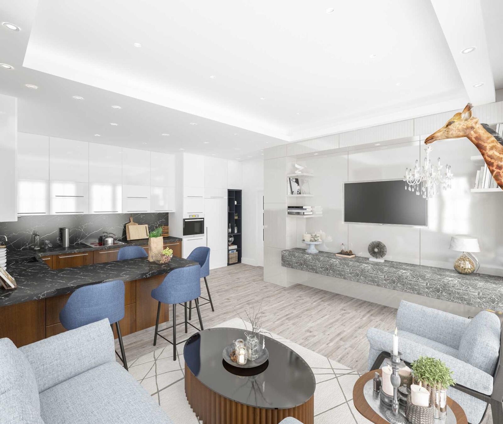 Modernes Wohnungen Design Lykia Residence Antalya