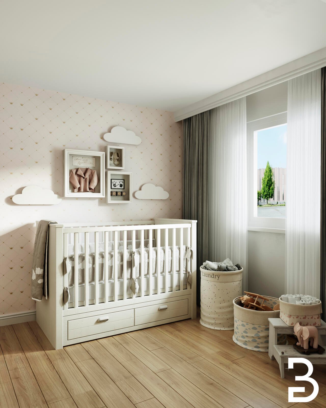 Babyzimmer Design Friedberg Familie Barak