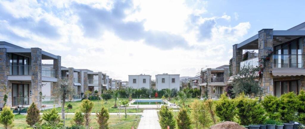 CITRON Projekt Bodrum Außenanlage – Wohnanlage in Ortakent