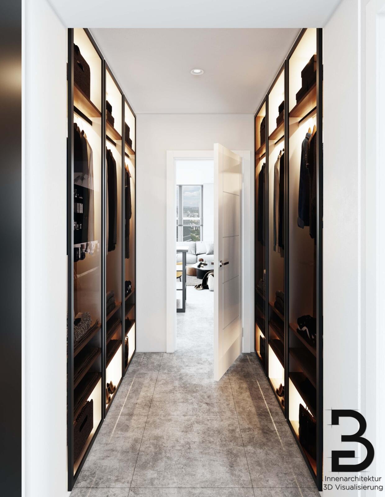 Eingangsflur Penthouse Frankfurt Skyline Plaza