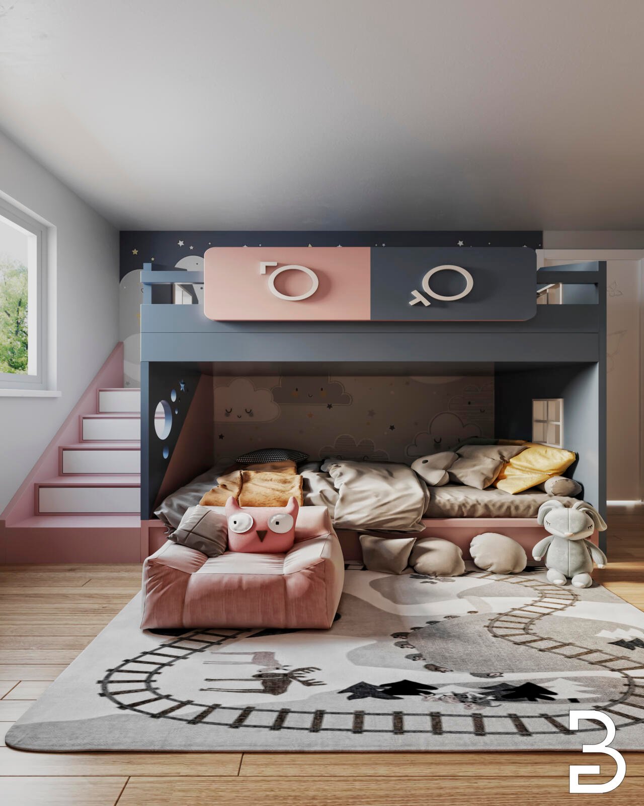 Jungenzimmer Design Friedberg Familie Barak