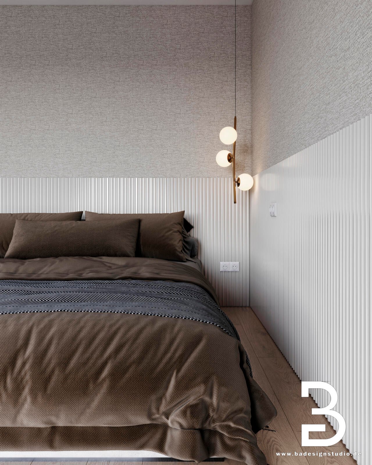 Master-Schlafzimmer Innenarchitektur Köln