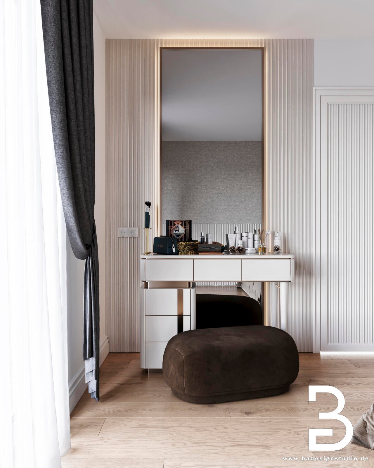 Schlafzimmer-Suite Familie Pollman Köln