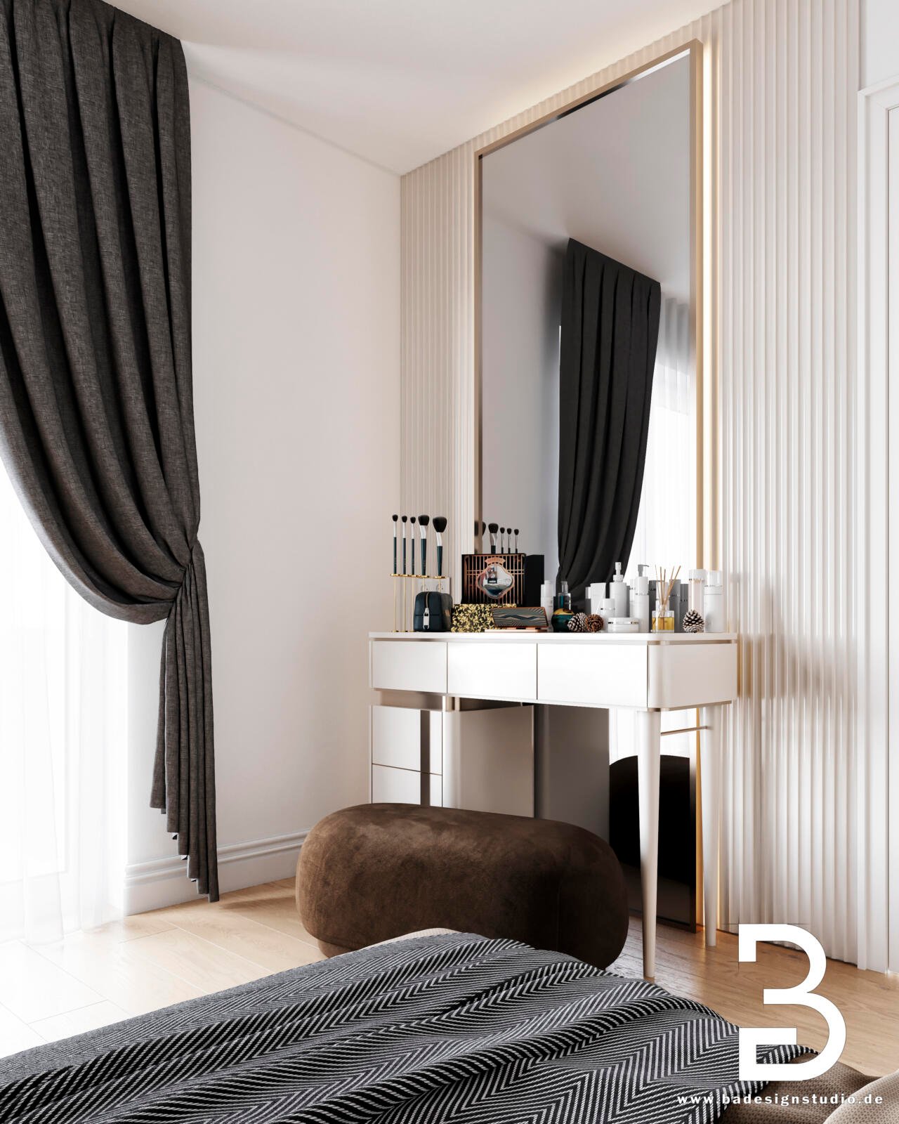 Schminktisch im Schlafzimmer Köln Design