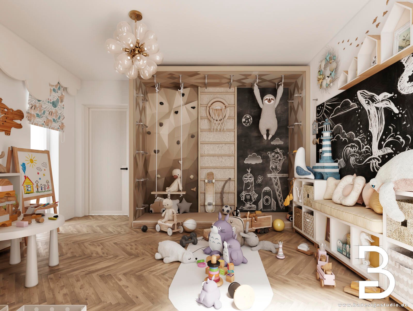 Kreatives Spielzimmer Innenarchitektur Köln