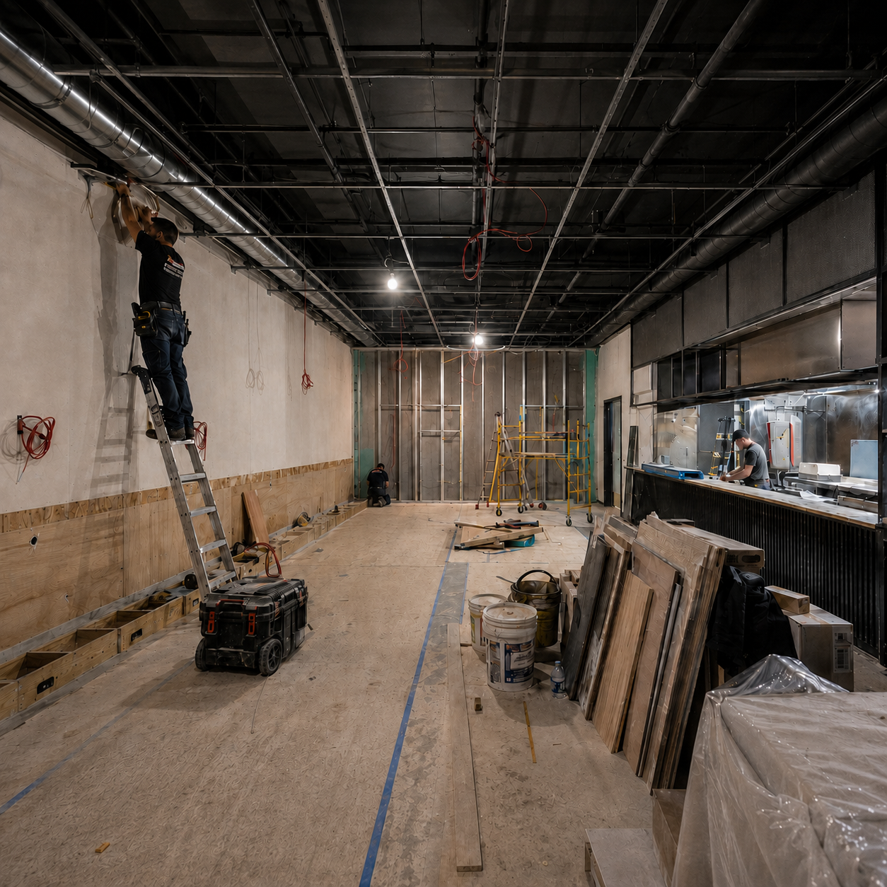 Donerium-Baustelle-wand